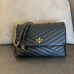 999% New TORY BURCH Kira chevron shoulder bag